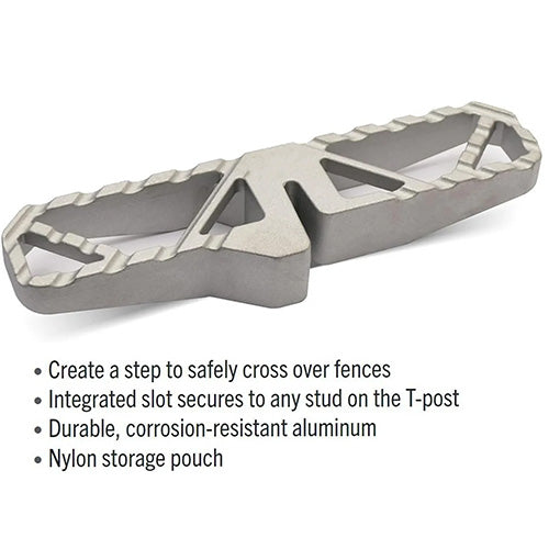 Portable T-Post Fence Step