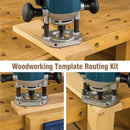 Quick-Change Router Template Guide Adapter Kit
