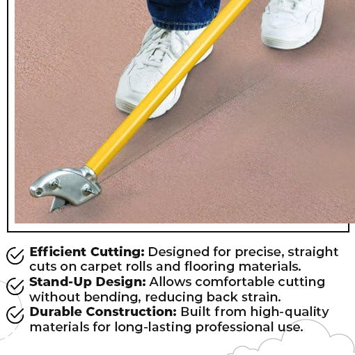 Stand Up Carpet Cutter