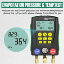 Digital Manifold HVAC Gauge Set