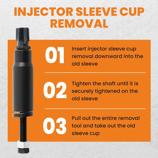 CAT Fuel Injector Sleeve Remover Tool Kit