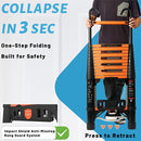 One-Step Collapsible 12.5FT Telescoping Ladder