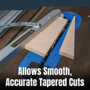 Table Saw Taper Jig Cutting Guide