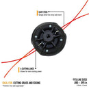 Easy Lock Universal Strimmer Head Replacement