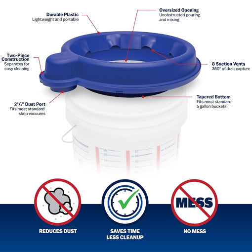 5-Gallon/Shop Vac Dust Collector