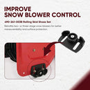 Universal Roller Skid Snow Thrower Shoes