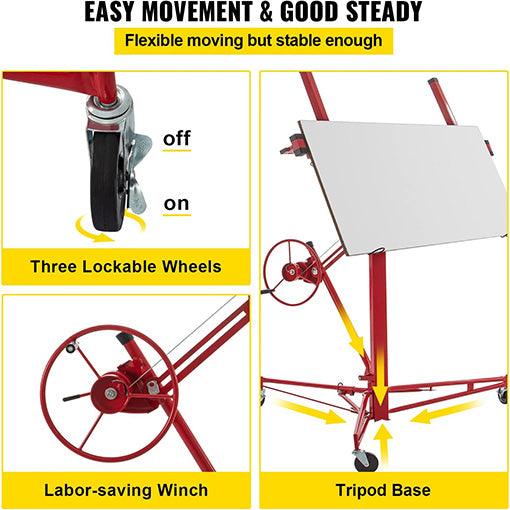 Drywall Lifter Panel