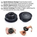 Universal Quick Release Latch Hood Pin Set