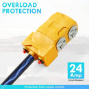 50 Amp to 20 Amp 110V RV Distribution Adapter