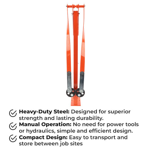 Heavy-Duty Manual Post and Stake Puller