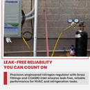 HVAC Nitrogen Regulator with Hose