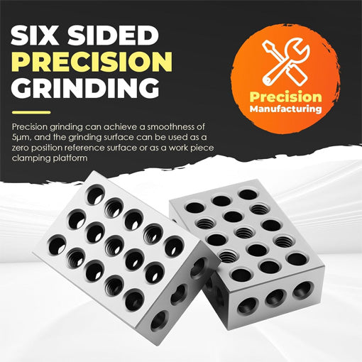 1-2-3 Parallel Blocks Set with 23 Holes