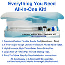 Aluminum Zinc Anode Rod Plus Removal/Installation Complete Kit