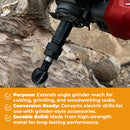 Angle Grinder Extension Shaft Set