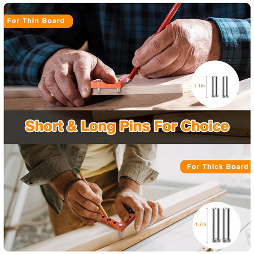 Mini Small Square Center Finder Tool