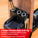 Pocket Hole Jig Kit with Quick Clamp and Dust Collection