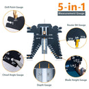 Universal 5-in-1 Step Depth Gauge for Woodworking