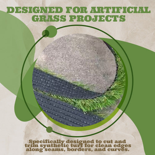 Artificial Grass Installation Edge Trimmer Tool