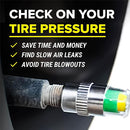 32-35 PSI Easy-to-Read Car Tire Pressure Indicator Caps