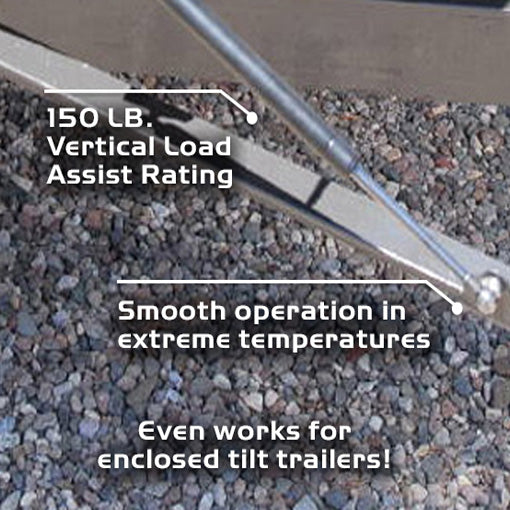 Trailer Tilt Lift Shock System