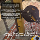 Auto-Retractable Pressure Washer Hose Reel