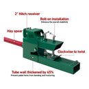 Clamp-on Tractor Bucket Hay Spear Attachment