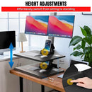 Electric Standing Desk Converter