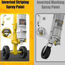 Industrial Two-Wheel Striping Spray Paint Wand