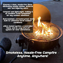 Portable Propane Gas Fire Pit