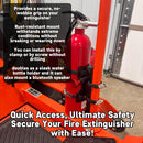 Quick Release Fire Extinguisher Mount