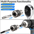 Ratcheting Tap Socket Set with Adjustable Jaws