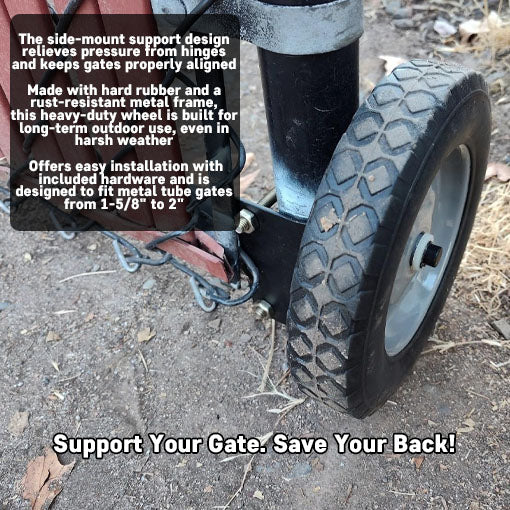 Side-Mount Farm Gate Wheel