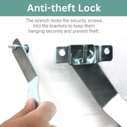 T-Screw Security Wrench