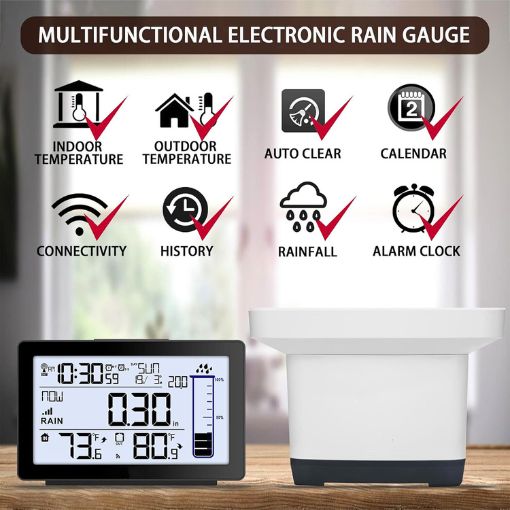 Wireless Digital Rain Gauge