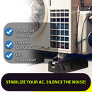 Heavy-Duty Condenser Rubber Floor Mount Base Kit