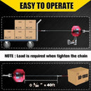 1000lbs Portable Drill Winch with Lift Sling & Tie Down Straps