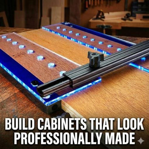 24-inch Adjustable Straight Holes Shelf Drilling Jig