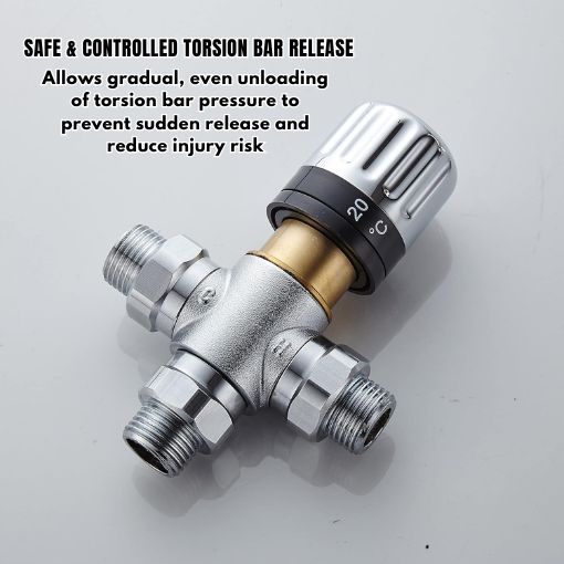 3-Way Thermostatic Water Mixing Valve