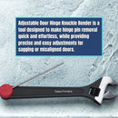 Adjustable Door Hinge Knuckle Bender