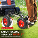 Adjustable Lawn Mower Wheels Sulky