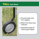 Anti-Sag Tall Farm Gate Wheel