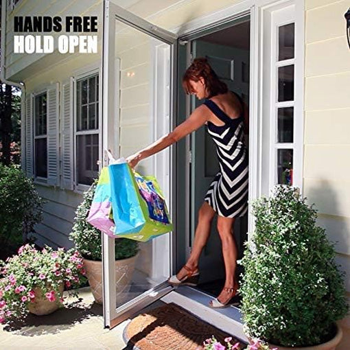 Automatic Smooth Door Closer with Touch-Hold Button