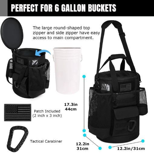 Baseball Bucket Bag