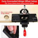 Quick Clamp Metal Concealed Hinge Jig