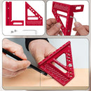 Carpenter Square Hole Scribing Ruler