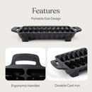 Cast Iron Shrimp Grill Pan