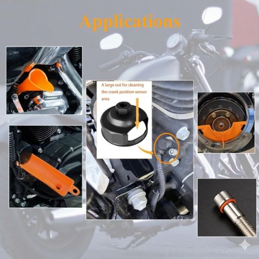 Easy Motorcycle Oil Change Kit