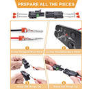1/2/3/4/6 Pin Weatherpack Connectors Kit
