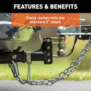 Trailer Safety Chain Holder Bracket
