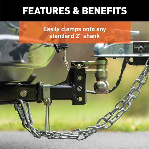 Trailer Safety Chain Holder Bracket